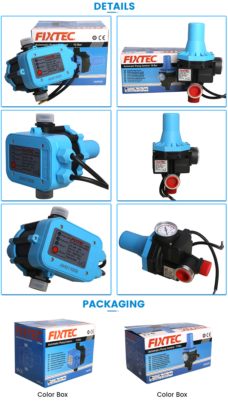 automatic pump controller for water