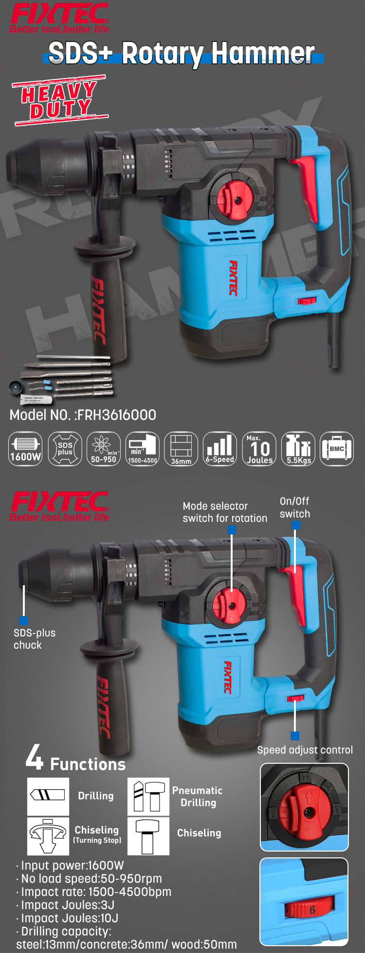 sds rotary hammer