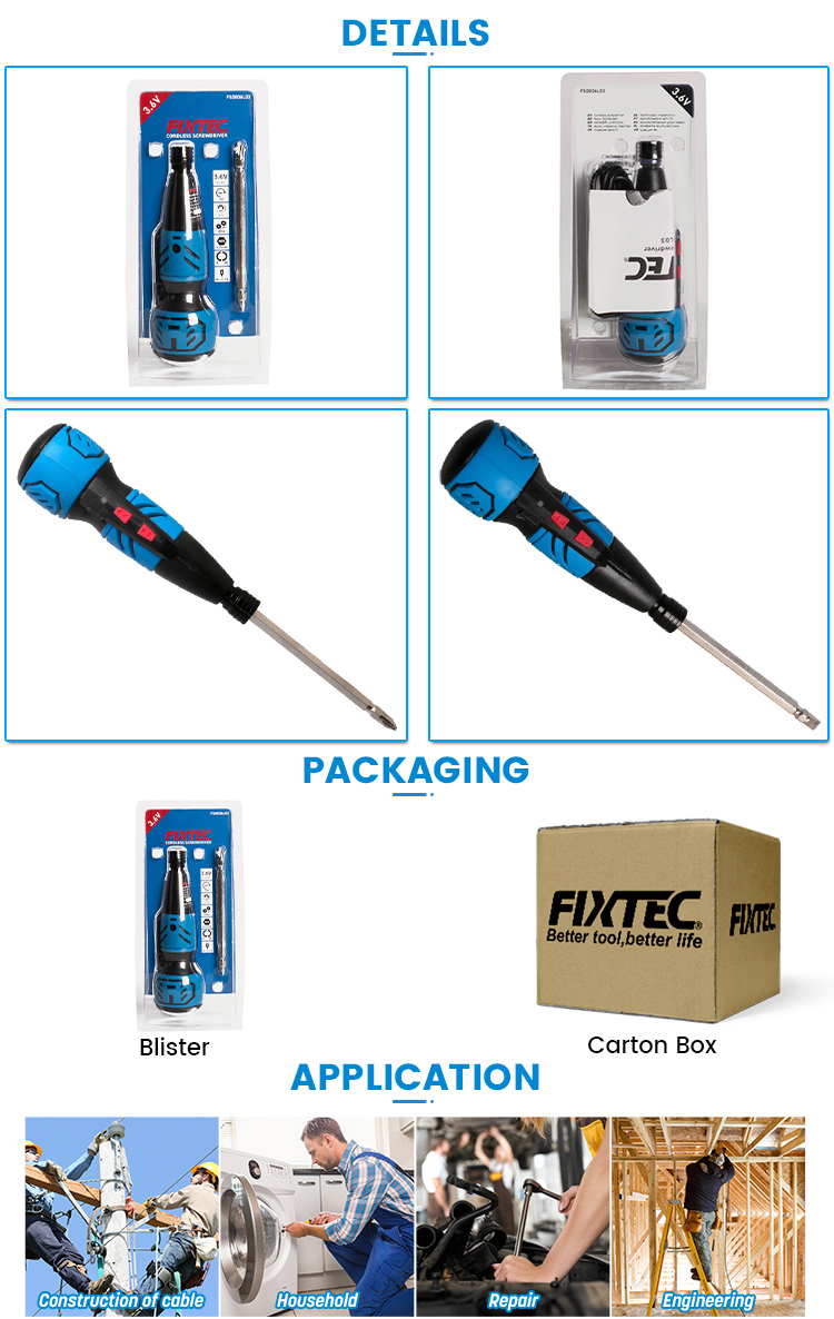 3.6V 2 in1 Li-ion Cordless Screwdriver