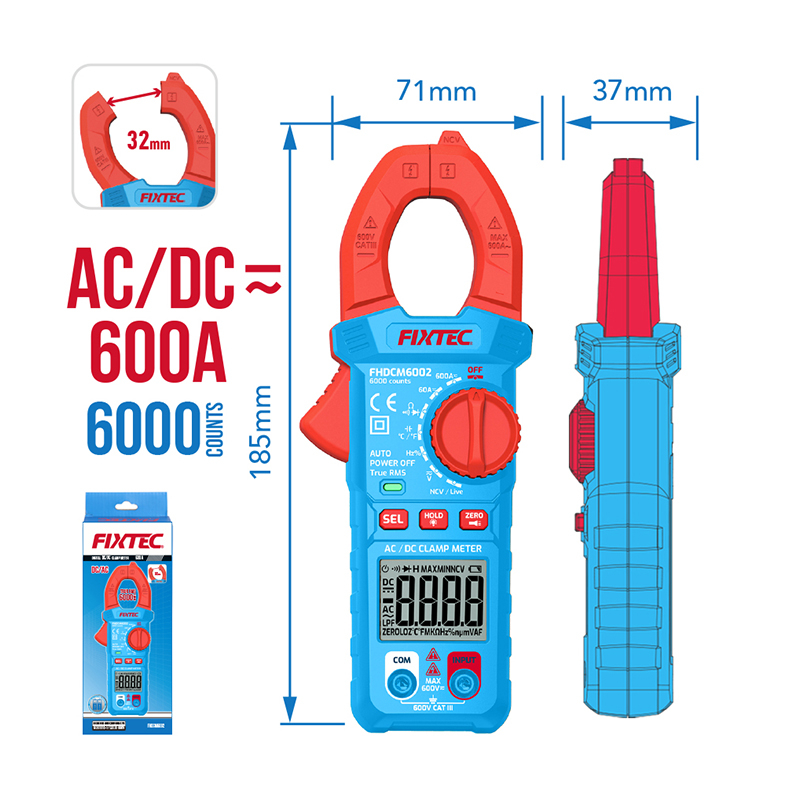 Digital DC/AC Clamp Meter