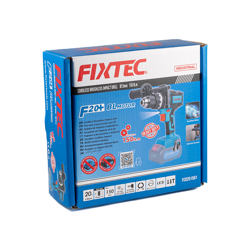 20V Cordless Brushless Impact Drill 