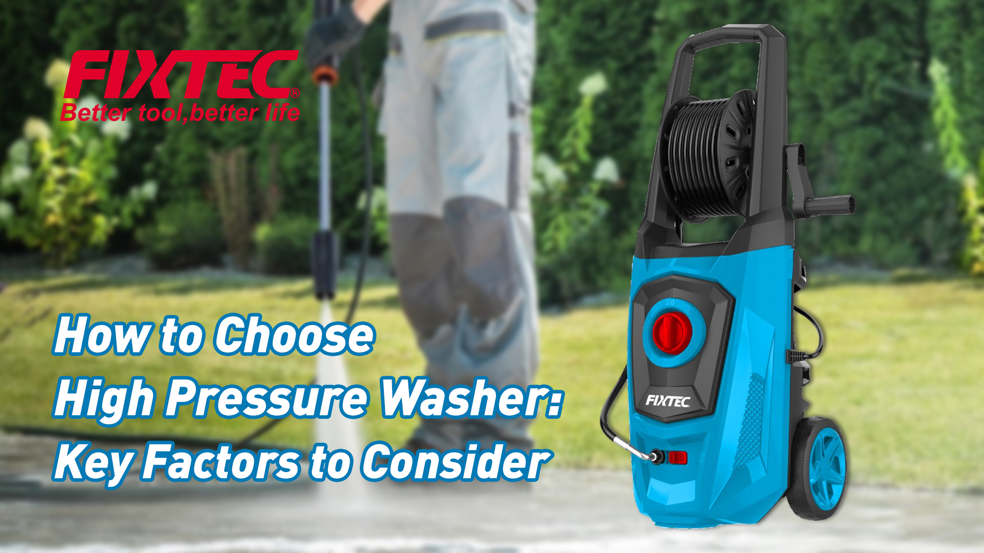 How to Choose the Right High-Pressure Washer: A Professional Guide