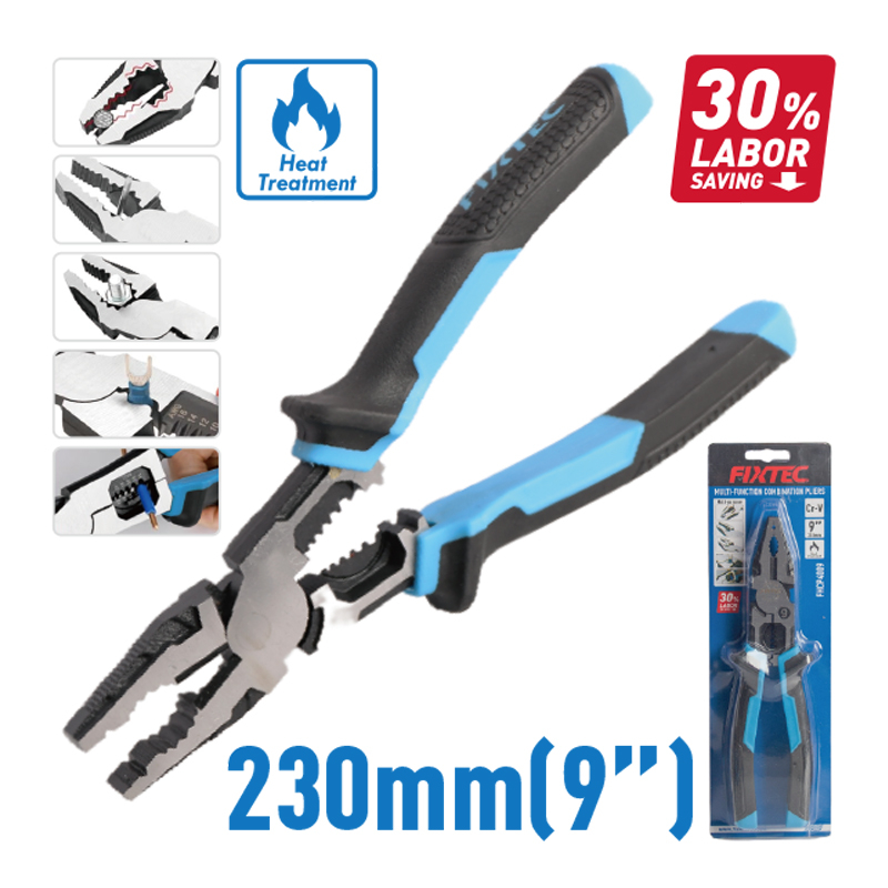9” Multi-function Combination Pliers