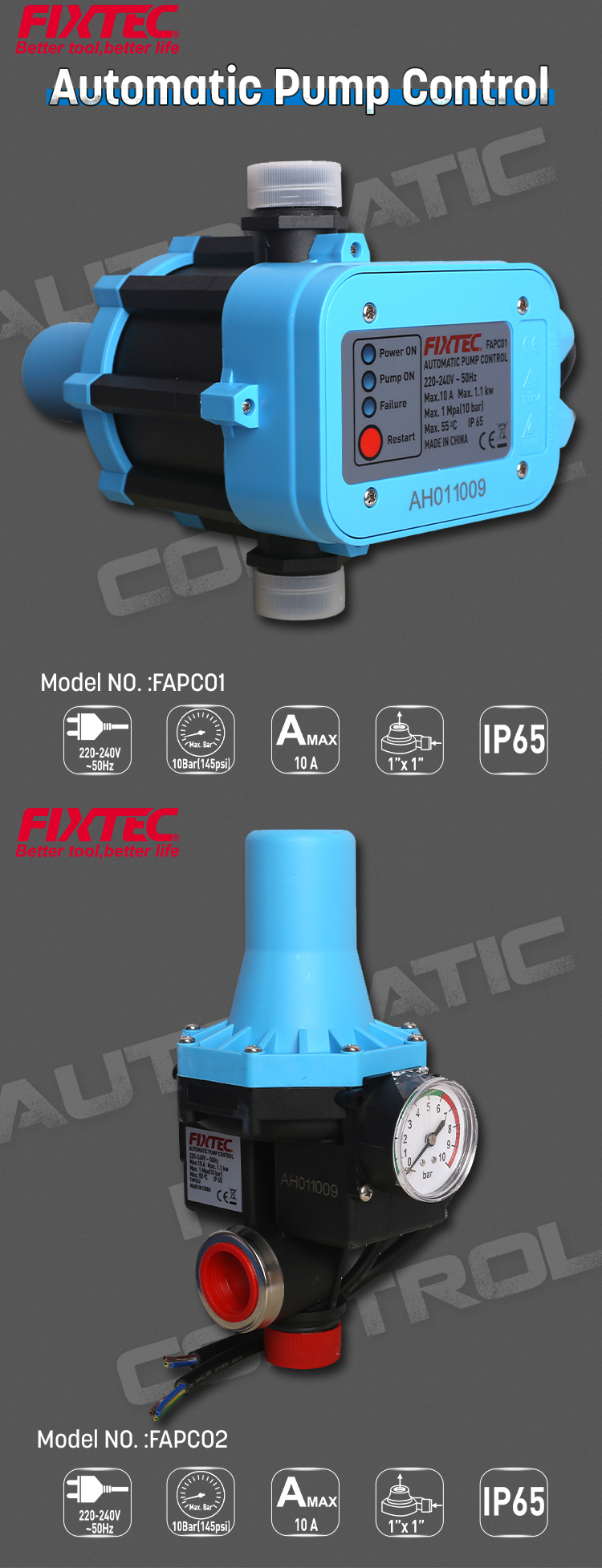 automatic pump control
