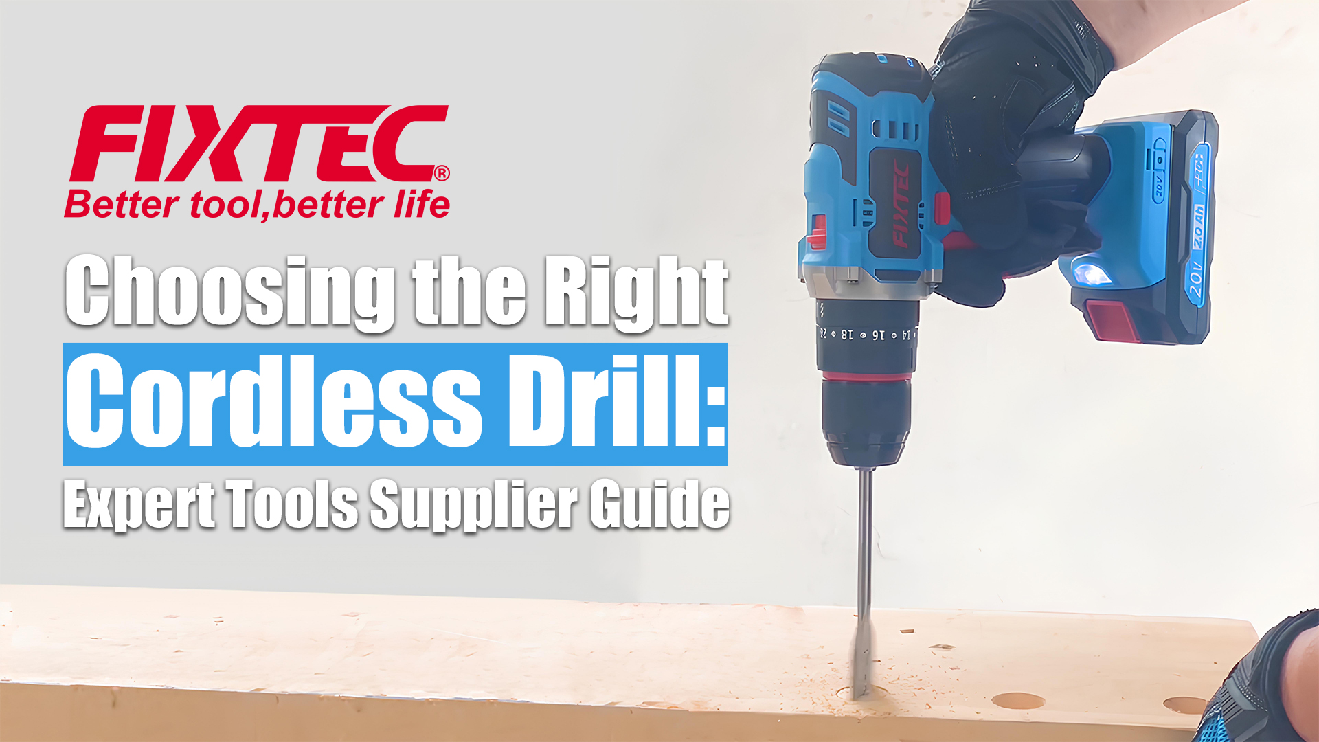 Choosing the Right Cordless Drill: Expert Tools Supplier Guide