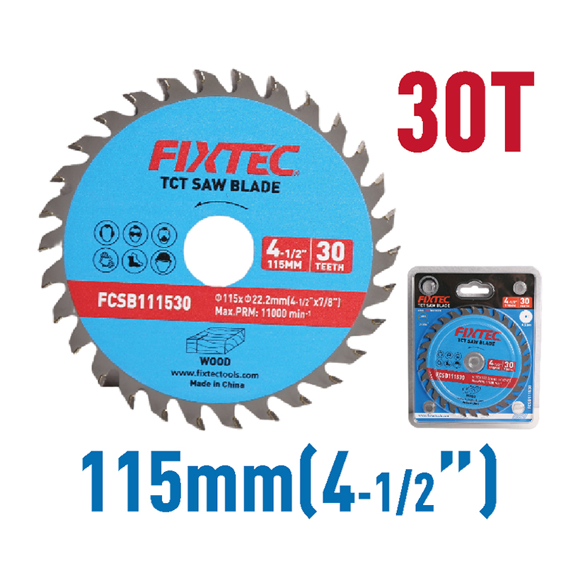 4-1/2" TCT Saw Blade For Wood