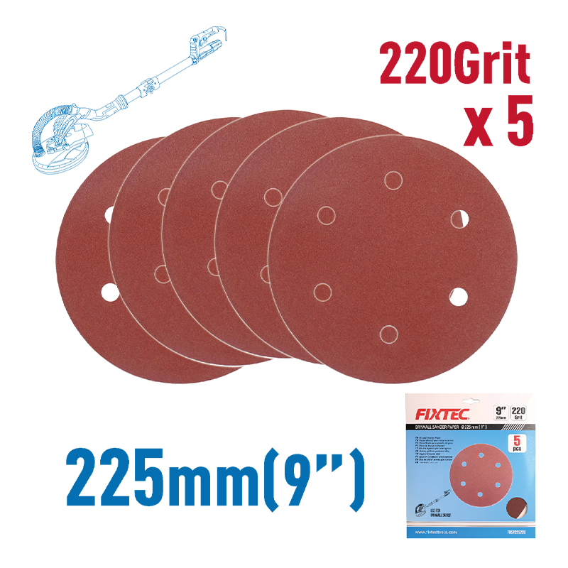 5pcs Drywall Sander Paper
