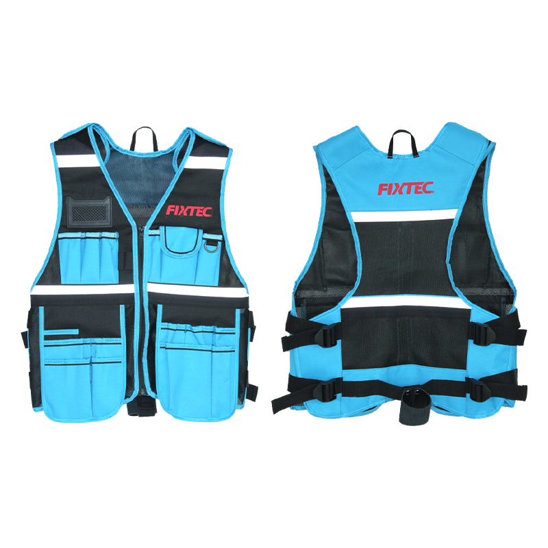 FIXTEC Electrician and Carpentry Work Tool Vest