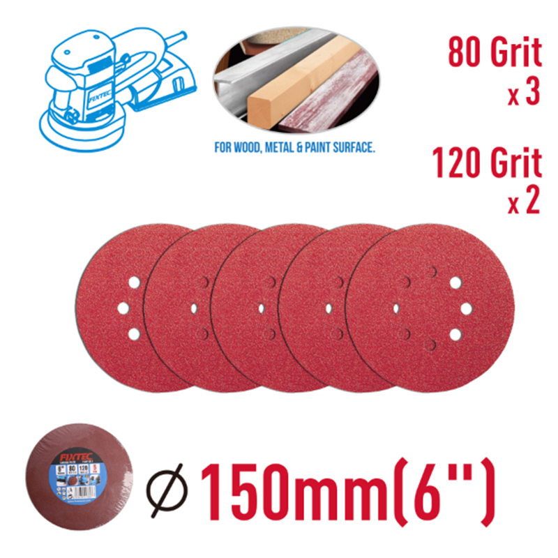 5PCS Sanding Paper