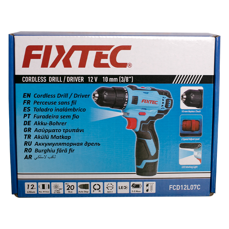 12V Cordless Electric Drill 