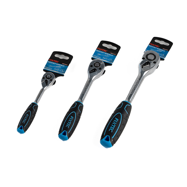 1/4" 3/8" 1/2" Ratchet Wrench