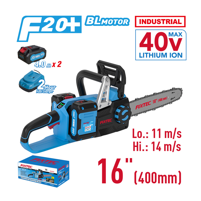 40V Brushless Electric Chain Saw 