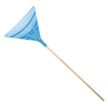 Plastic Leaf Rake 22T with Wooden Handle