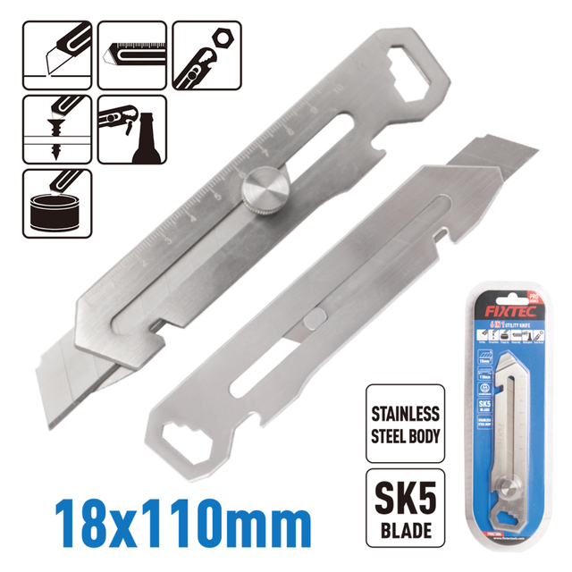 6 in 1 Multifunctional Utility Knife
