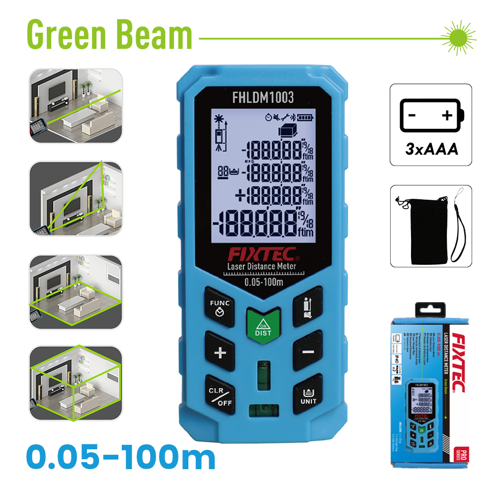 Green Beam Laser Distance Meter 