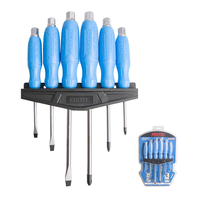6pcs Go-through Screwdriver Set